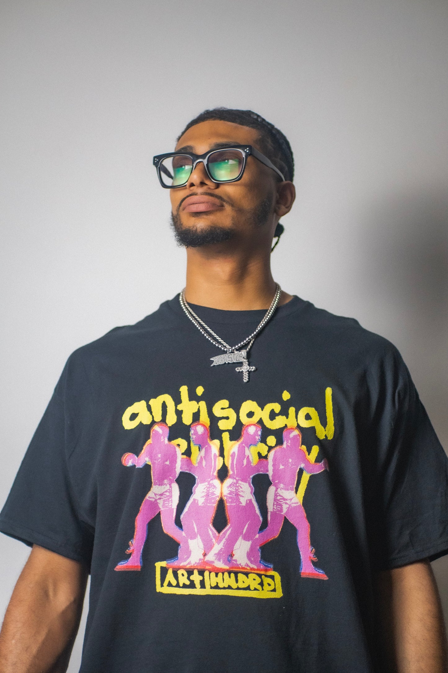 ALISTEP TSHIRT BLK/YLW